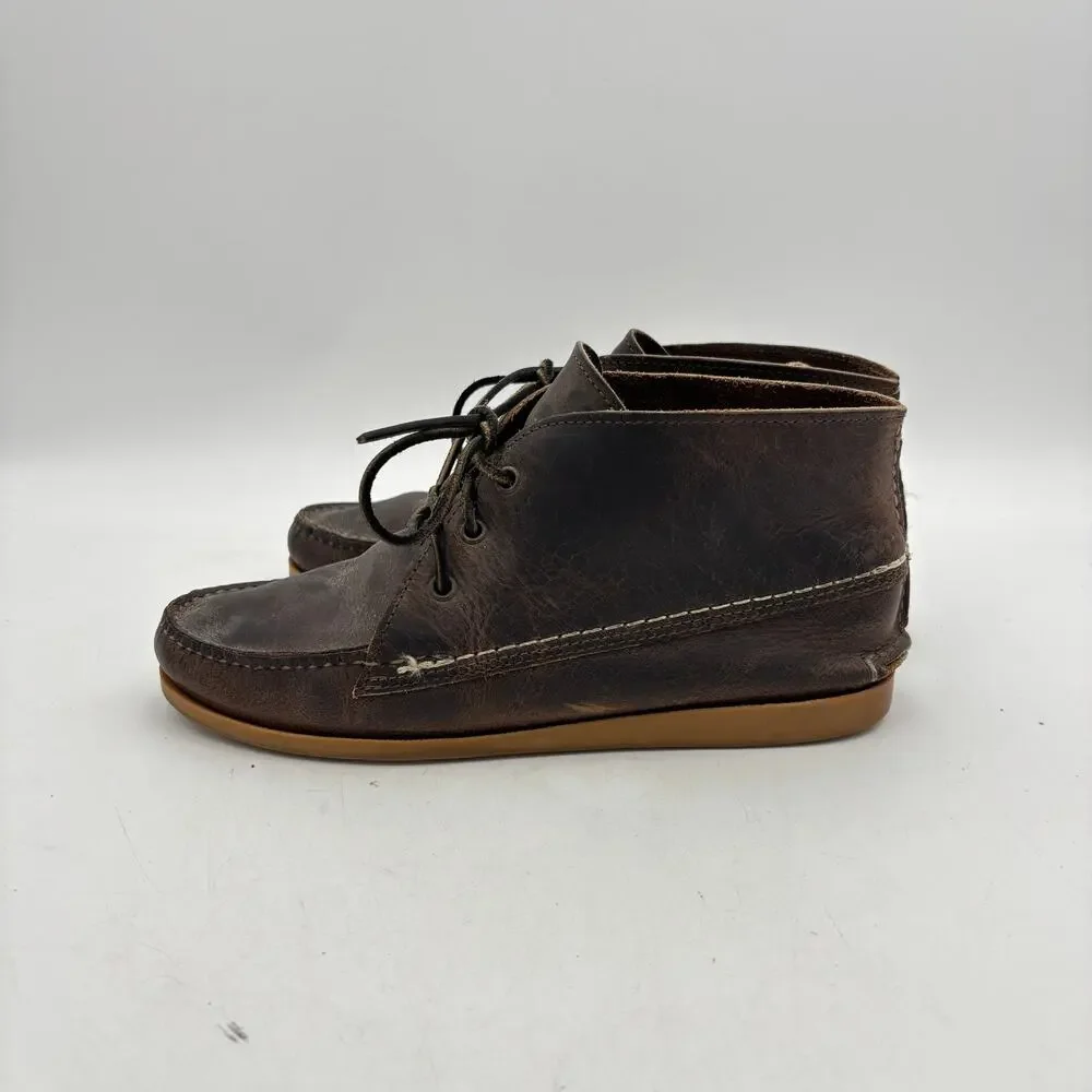 Quoddy Kennebec Chukka Boots Chocolate Men's 9.5 Western Indie Boat Heritage